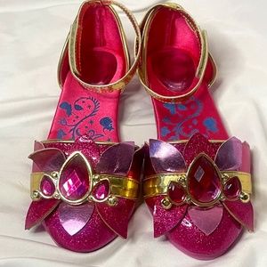 Disney Sleeping Beauty Aurora Costume Shoes | Pink, Gold & Purple | US Size 13/1